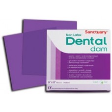 Платки не содержащие латекс (завесы, пластины) для коффердама Sanctuary «Dental Dam»